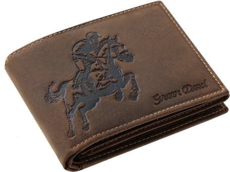 GreenDeed lovas bőr pénztárca