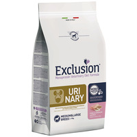 Exclusion Dog Urinary Pork & Sorghum and Rice Medium/Large Exclusion Dog Urinary Pork & Sorghum and Rice Medium/Large