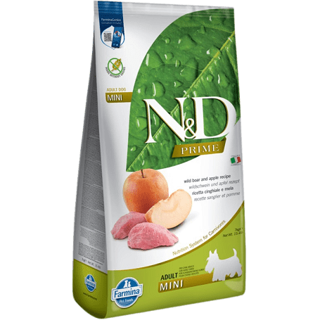 N&D Dog Adult Mini Boar & Apple Grain Free