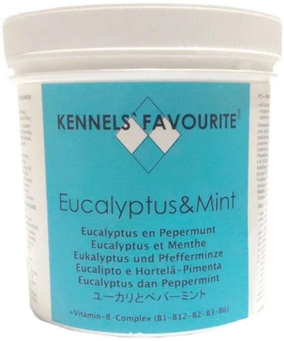 Kennels' Favourite Eucalyptus&Mint pastile de zer pentru câini - Pentru a ține la distanță paraziții și pentru o respirație proaspătă