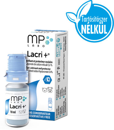 MP Labo Lacri+ lubrikáló és védő hatású szemcsepp