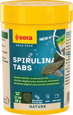Sera Spirulina Tabs tápláléktabletta díszhalaknak