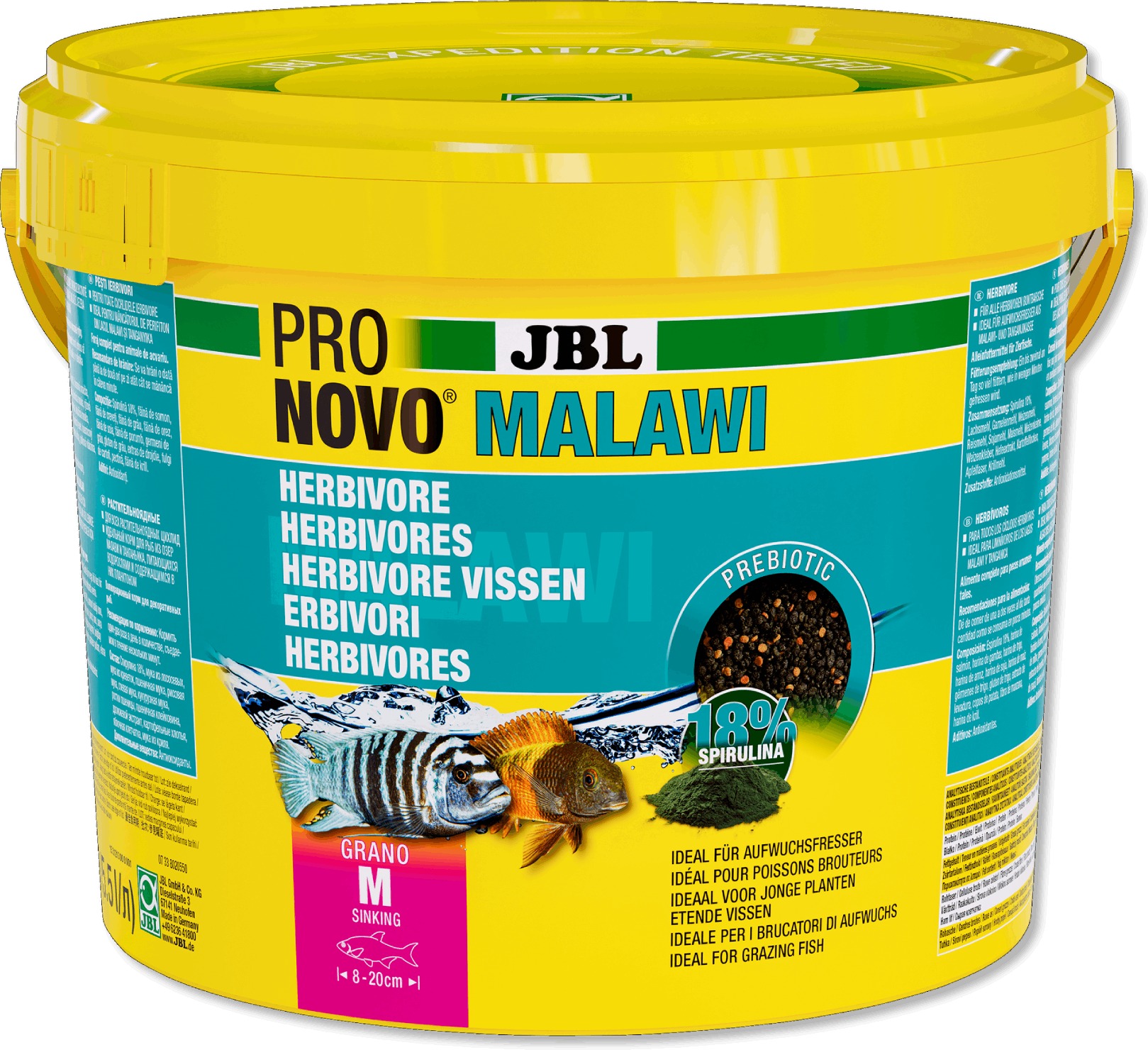 JBL ProNovoMalawi Grano M hrana fulgi pentru pesti
