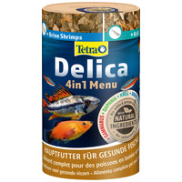 Tetra Delica 4in1 Menu - Díszhaltáp négyféle szárított összetevőből