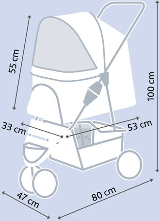 Trixie Buggy kutyakocsi