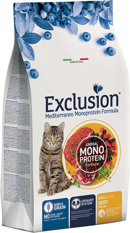 Exclusion Cat Mediterraneo Adult Beef