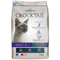 Flatazor Crocktail Adult 8+ Sterilised &/or Light | Száraztáp ivartalanított idős macskák részére