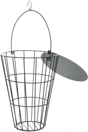 Trixie akasztható fém szénatartó henger