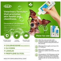 Clorexyderm 4%-os fertőtlenítő sampon kutyáknak és macskáknak #3
