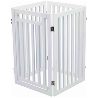 Trixie 4 részes nyitható fa kutyarács, elkerítő #12