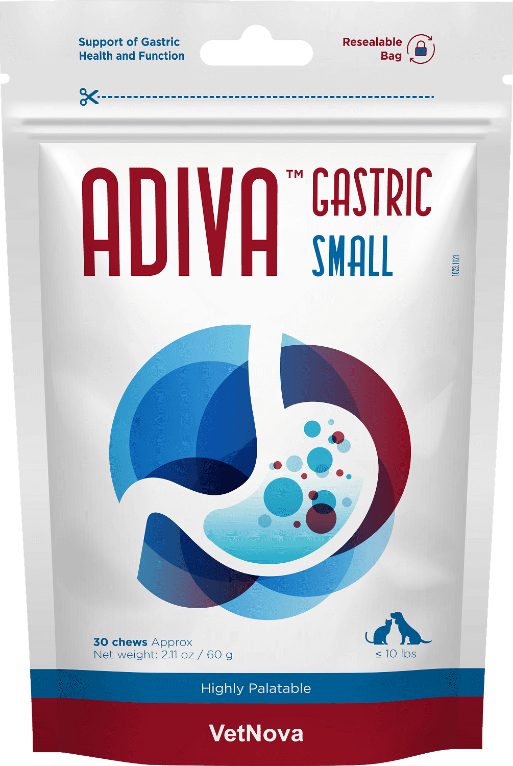 VetNova Adiva Gastric comprimate masticabile digestive - zoom