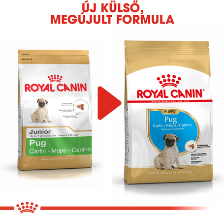 Royal Canin Pug Junior - Mopsz kölyök kutya száraz táp