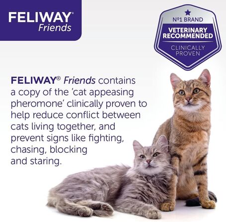 Feliway Friends nyugtató hatású párologtató macskáknak