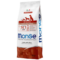 Monge Dog Puppy & Junior Monoprotein Lamb with Rice 12.5 kg
