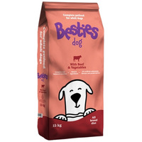 Besties Dog Beef & Vegetables - Marhás és zöldséges kutyatáp