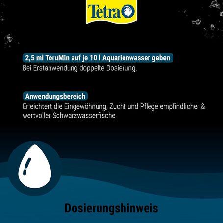 Tetra ToruMin akváriumi vízkezelőszer