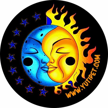 Grafikus címkék M-XXL méretű Yutipet hámokhoz