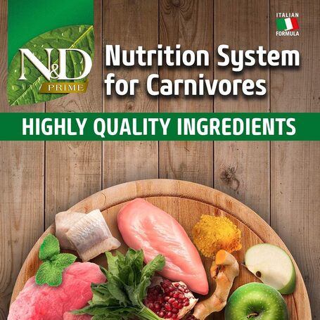 N&D Dog Prime Adult Medium & Maxi Lamb & Blueberry | Száraztáp közepes testméretű kutyáknak bárányhússal és vörös áfonyával