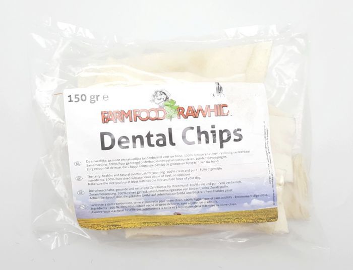 Farmfood Rawhide Dental Chips pentru câini - zoom