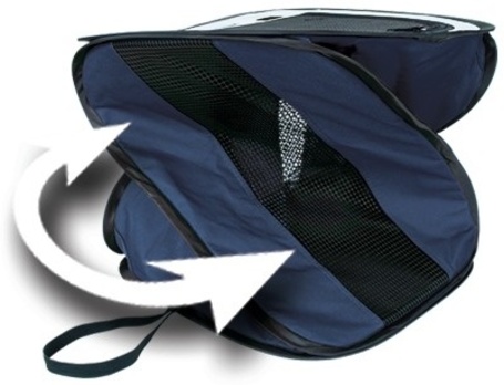 Trixie kék nejlon mobil kennel kutyáknak