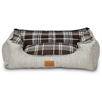 Agui Scotland Bed szürke és barna kutyafekhely #2