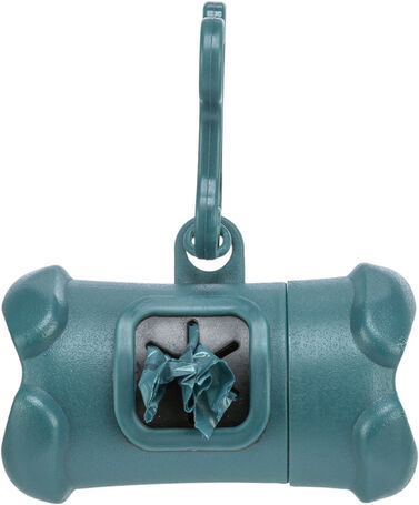 Trixie csont alakú kutyapiszok-zacskó tartó + 15 zacskó