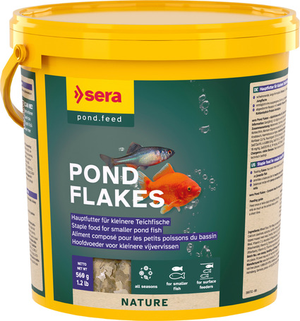 Sera Pond Flakes lemezes kerti tavi haltáp