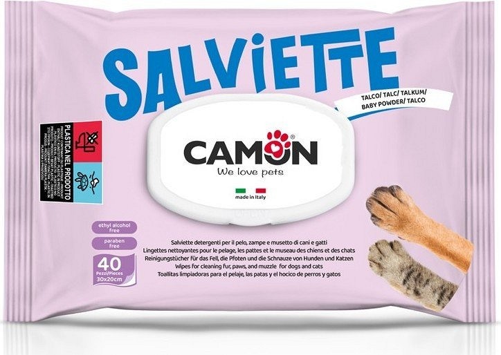 Camon Talco törlőkendő kutyáknak és macskáknak