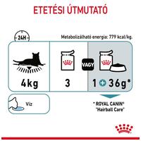 Royal Canin Hairball Care - Szószos nedves táp felnőtt macskák részére a szőrlabdák könnyebb eltávozásáért #5