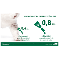 Advantage 80 spot on macskáknak és nyulaknak #7
