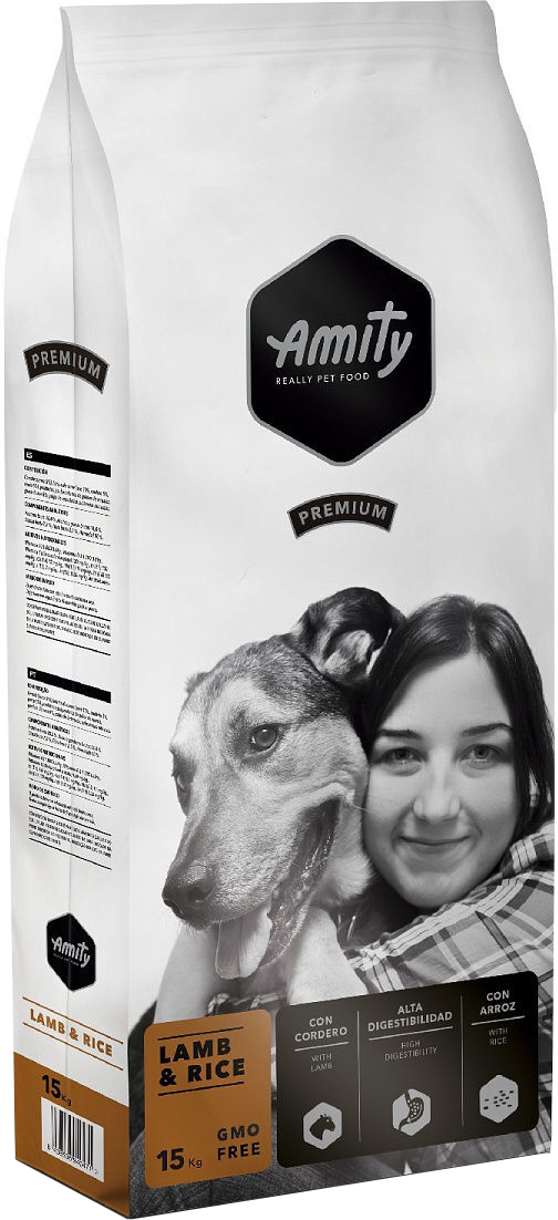 Amity Premium Dog Lamb & Rice hrană uscată pentru câini