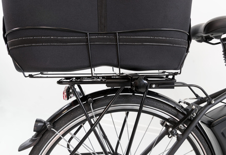 Trixie hátsó hosszú biciklikosár széles tartóra kutyáknak