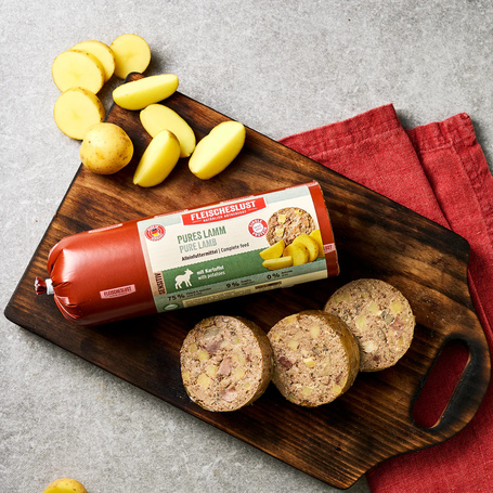 Meatlove színhúsos párolt húsrolád - Tiszta bárányhús burgonyával