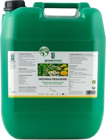 Greenman PreBioHerbs kiegészítő takarmány gyógynövény kivonatokkal