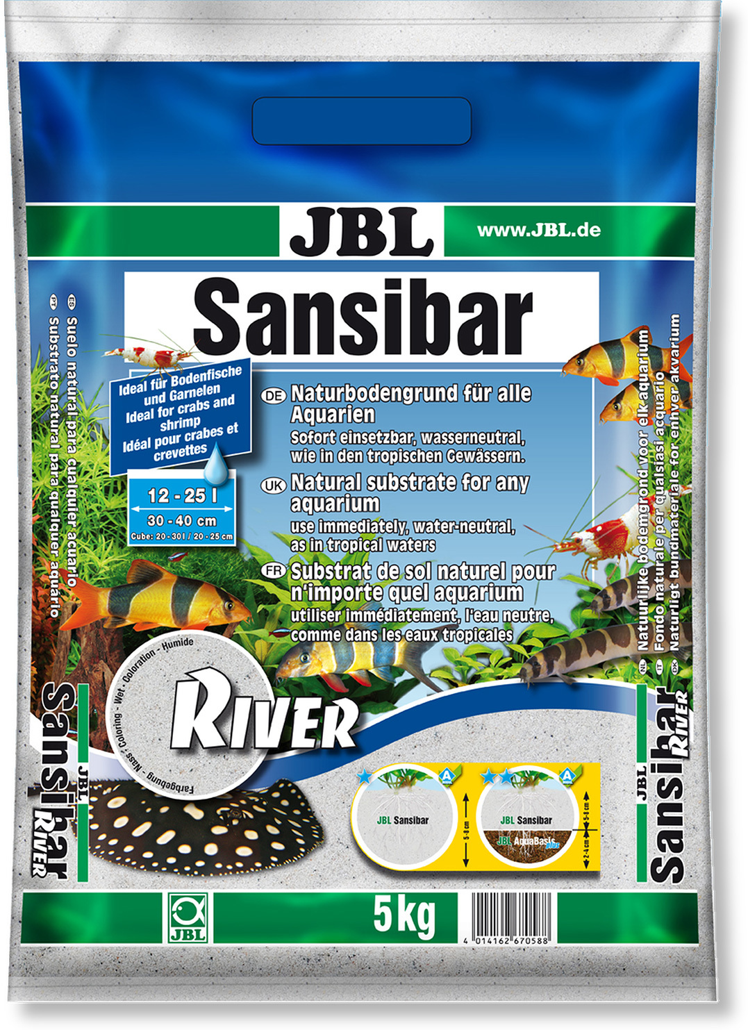 JBL Sansibar substrat river
