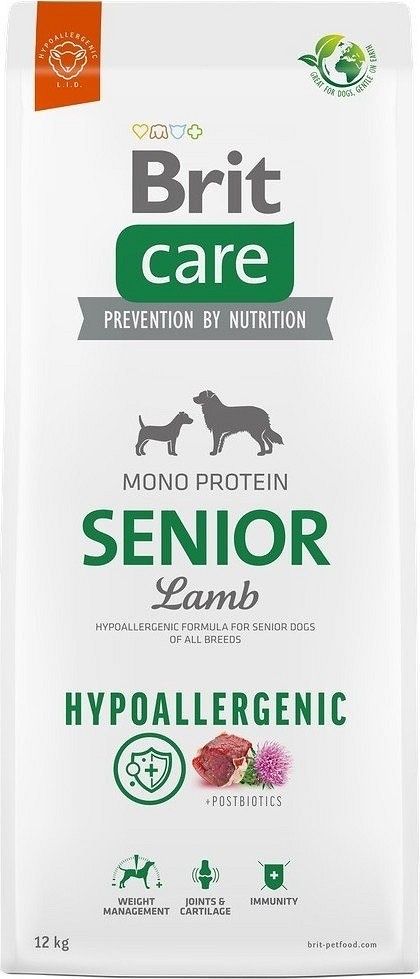 Brit Care Hypoallergenic Senior Lamb & Rice