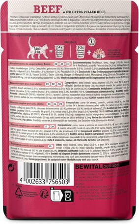 Leonardo marhahús extra tépett marhahússal alutasakos macskaeledel