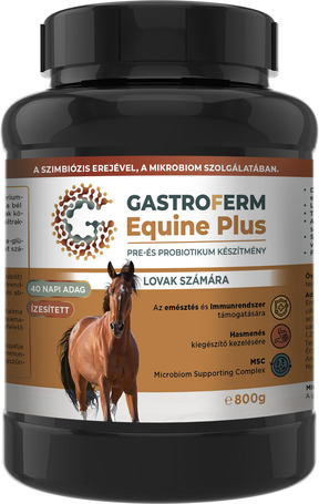 Gastroferm Equine Plus pre- és probiotikum lovaknak