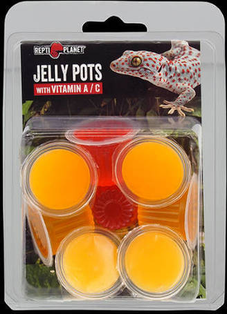 Repti Planet Jelly Pots Fruit - Kiegészítő takarmány hüllők és gerinctelenek részére
