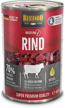 Belcando Baseline Rind - Marhahúsos konzerv kutyáknak