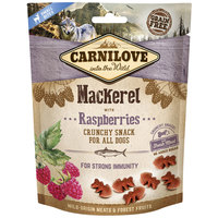 CarniLove Dog Crunchy Snack Mackerel with Raspberries