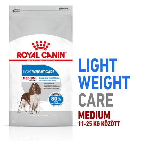 Royal Canin Medium Light Weight Care - Száraz táp hízásra hajlamos, közepes testű felnőtt kutyák részére