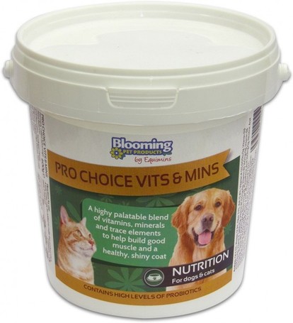 Blooming Pets Pro Choice komplex vitaminos étrendkiegészítő probiotikummal kutyáknak és macskáknak