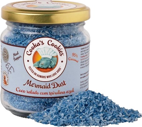 Cooka's Mermaid Dust kék varázspor kutyáknak 65 g