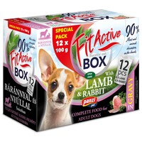 FitActive Fit-a-Box alutasakos eledel kutyáknak bárányos és nyulas ízben