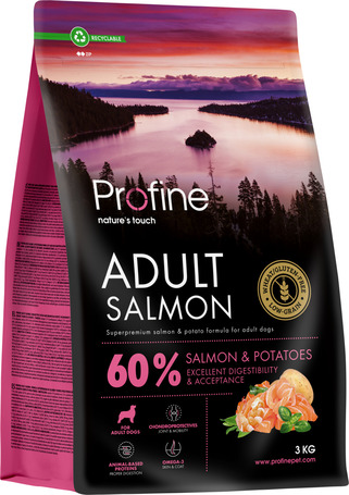 Profine Adult Salmon & Potatoes | Hipoallergén felnőtt kutyatáp lazachússal és burgonyával
