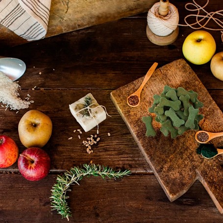 Cooka's Porto Spirit Spirulina és Alma vegán jutalomfalat 100 g