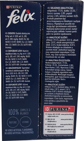 Felix Fantastic Junior aszpikos eledel kölyökmacskáknak