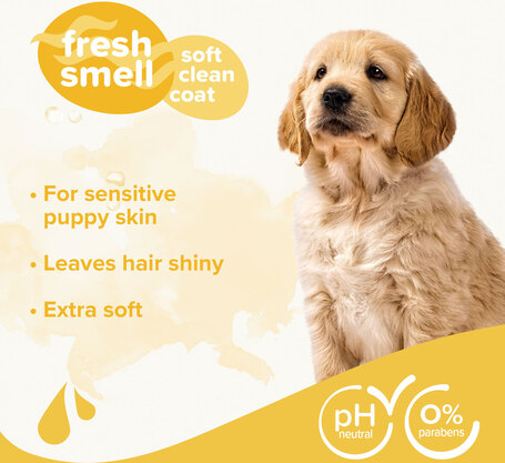 Beaphar sampon kamillával kölyökkutyáknak