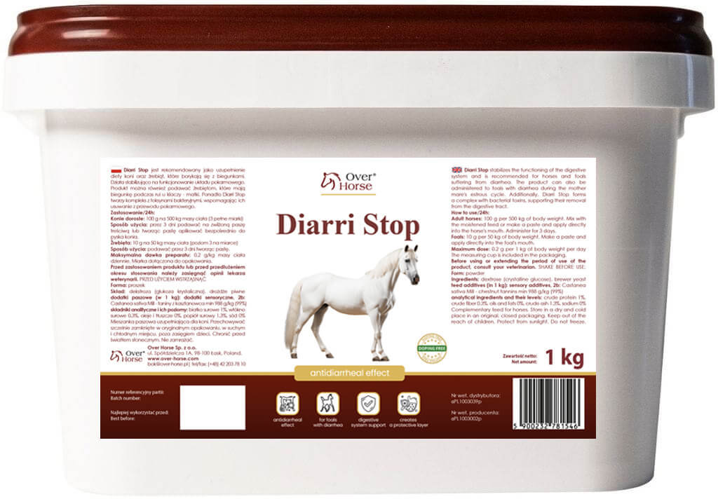 Supliment Diarri Stop antidiareic pentru cai